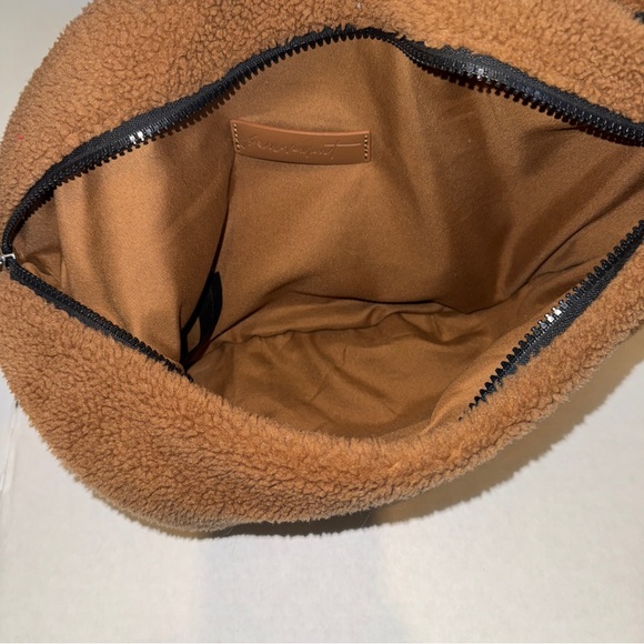 FP Movement $78 Sherpa Sling Bag Coco Teddy Brown - Picture 5 of 11